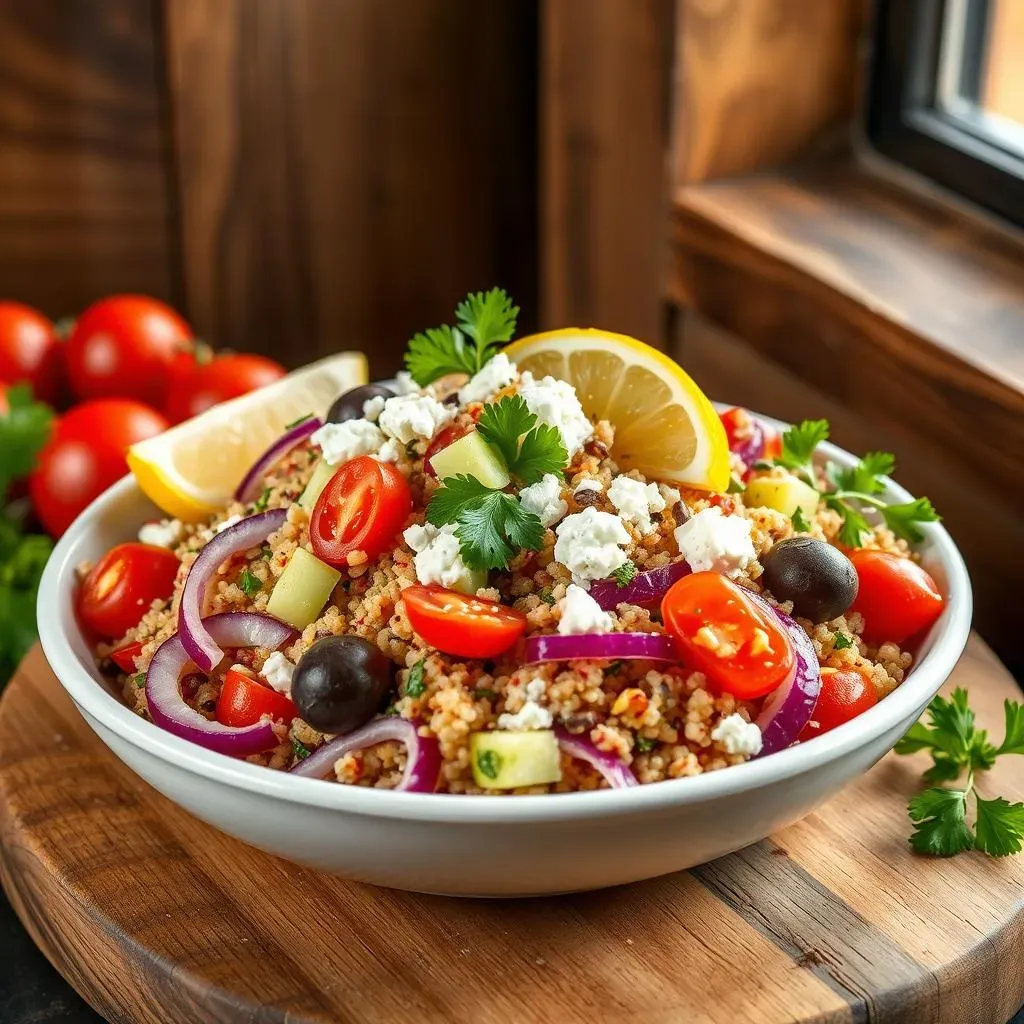 The Best Mediterranean Quinoa Salad with Red Onion Recipe