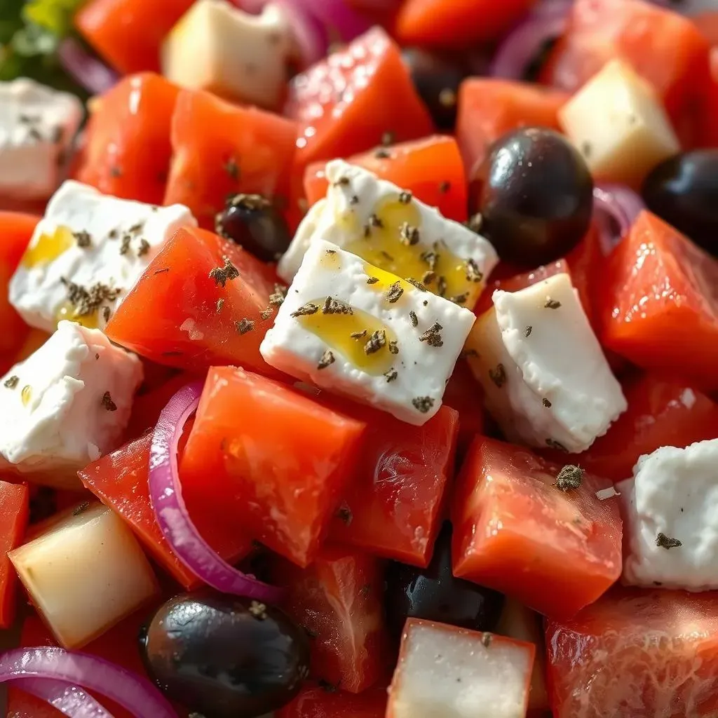 The Core Components of a Traditional Greek Salad