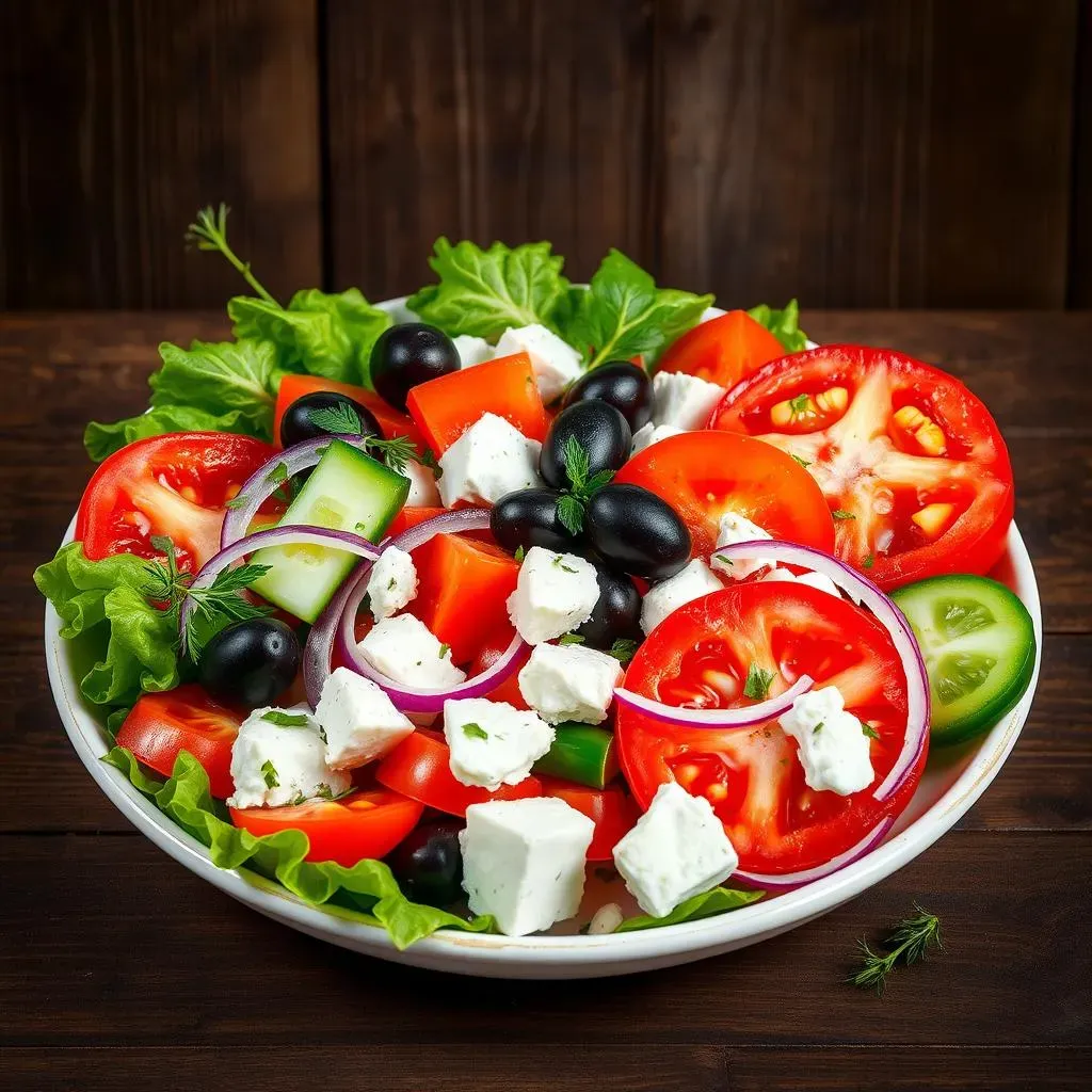 The Core of Greek Salad: Ingredients and Preparation