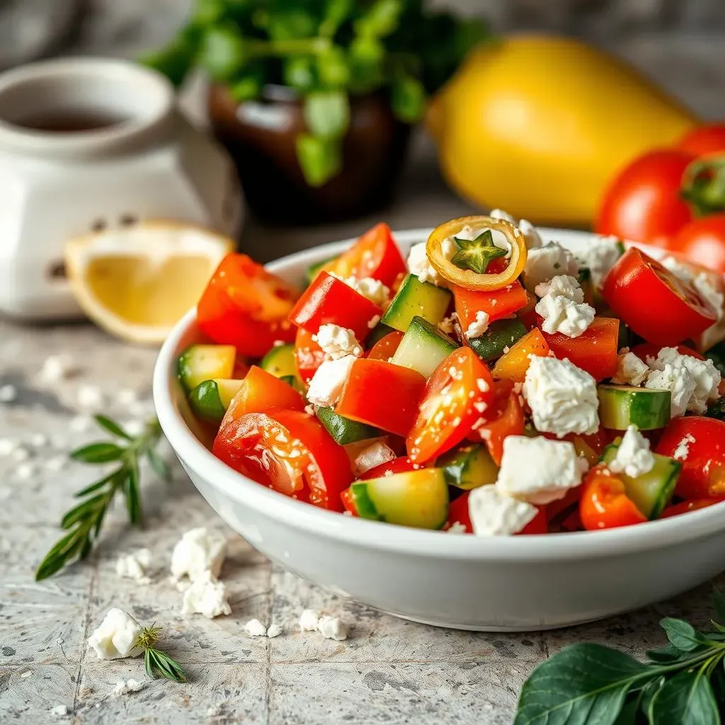 The Heart of Horiatiki: Essential Ingredients for a True Greek Salad