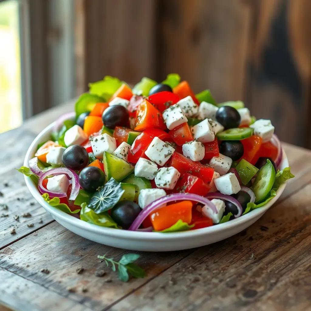 The Heart of the Mediterranean Dish: Authentic Greek Salad Ingredients