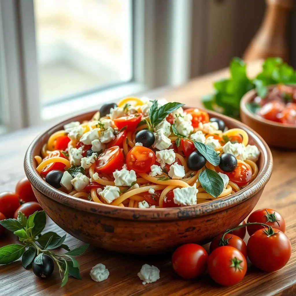 The Magic of Mediterranean Pasta Salad with Feta