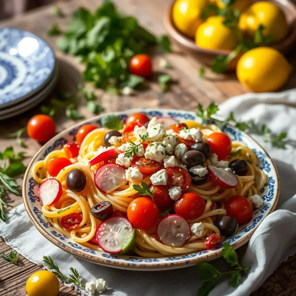 The Magic of Mediterranean Pasta Salad with Radishes