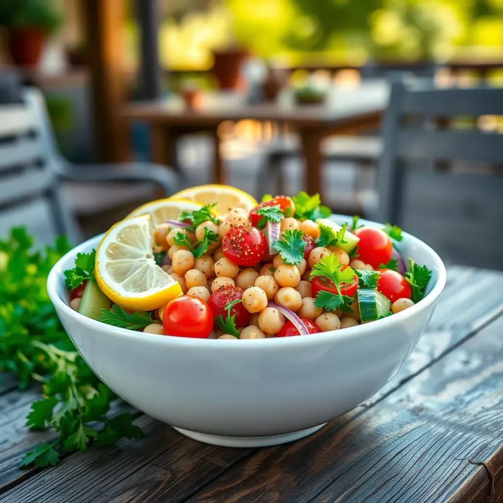 The Nutritional Powerhouse: Chickpeas in Mediterranean Chickpea Salad with Parsley