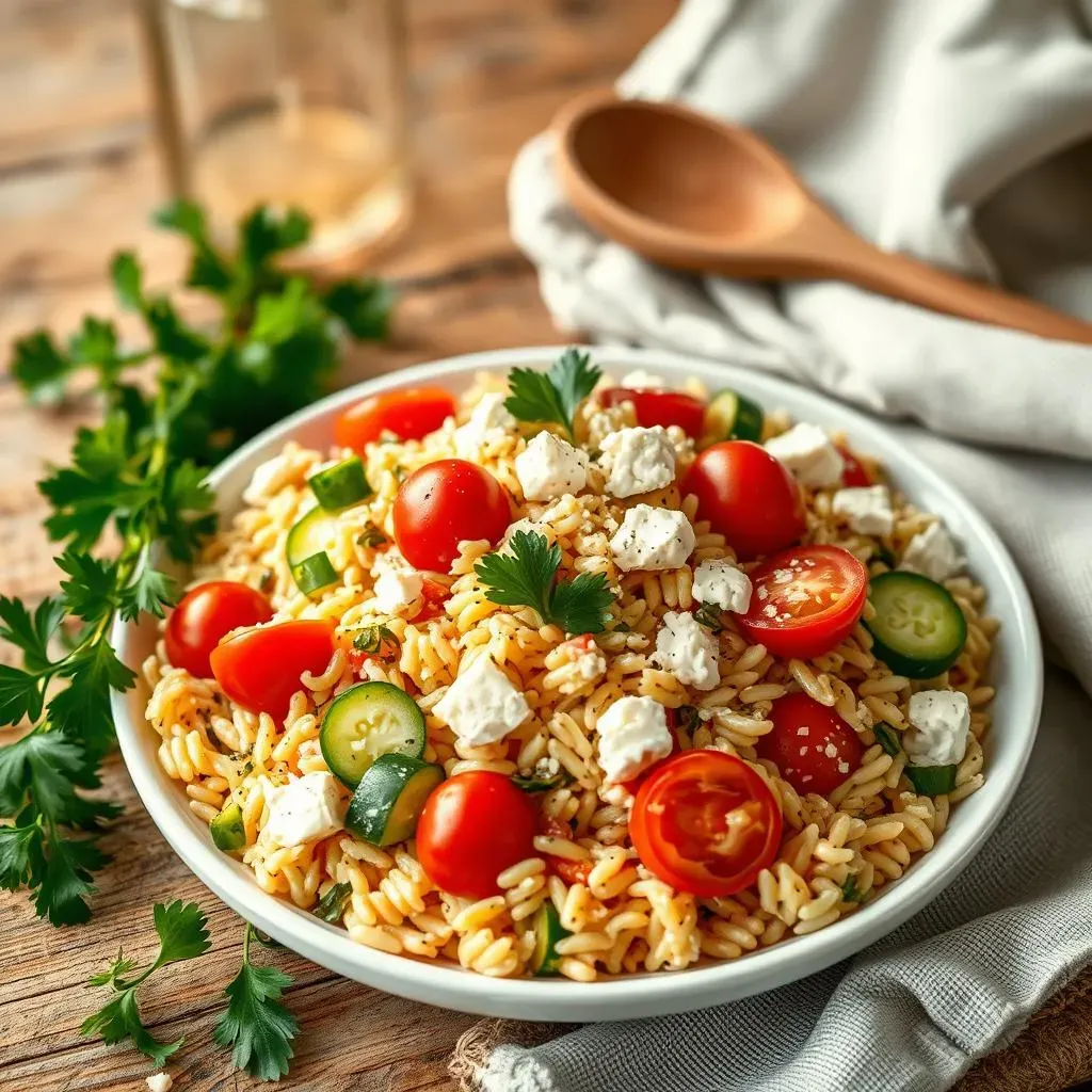 The Perfect Mediterranean Orzo Salad with Parsley: Ingredients and Preparation