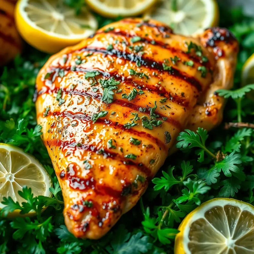 The Star: Grilled Lemon Herb Chicken