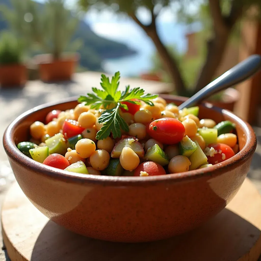 The Story Behind My Mediterranean Chickpea and Kidney Bean Salad Recipe