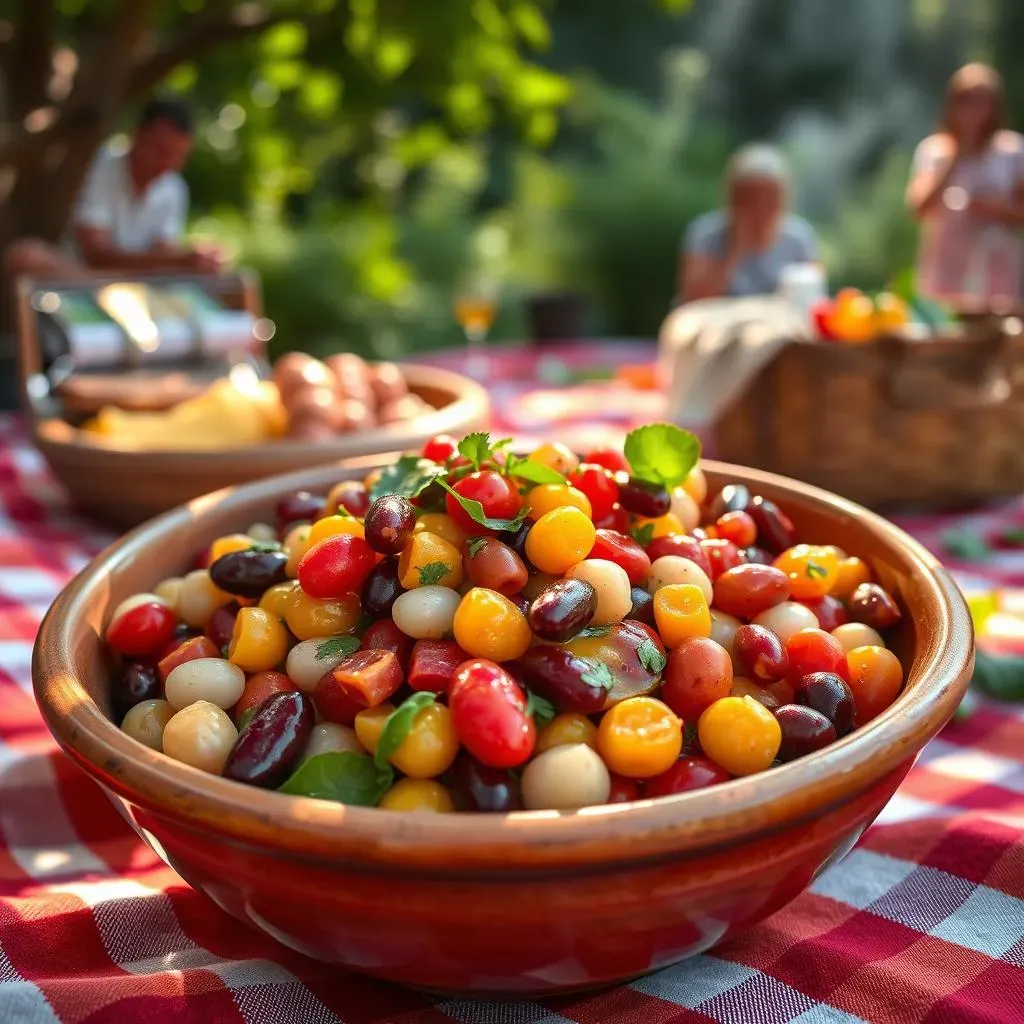 The Story Behind the 4 Bean Salad with Italian Dressing