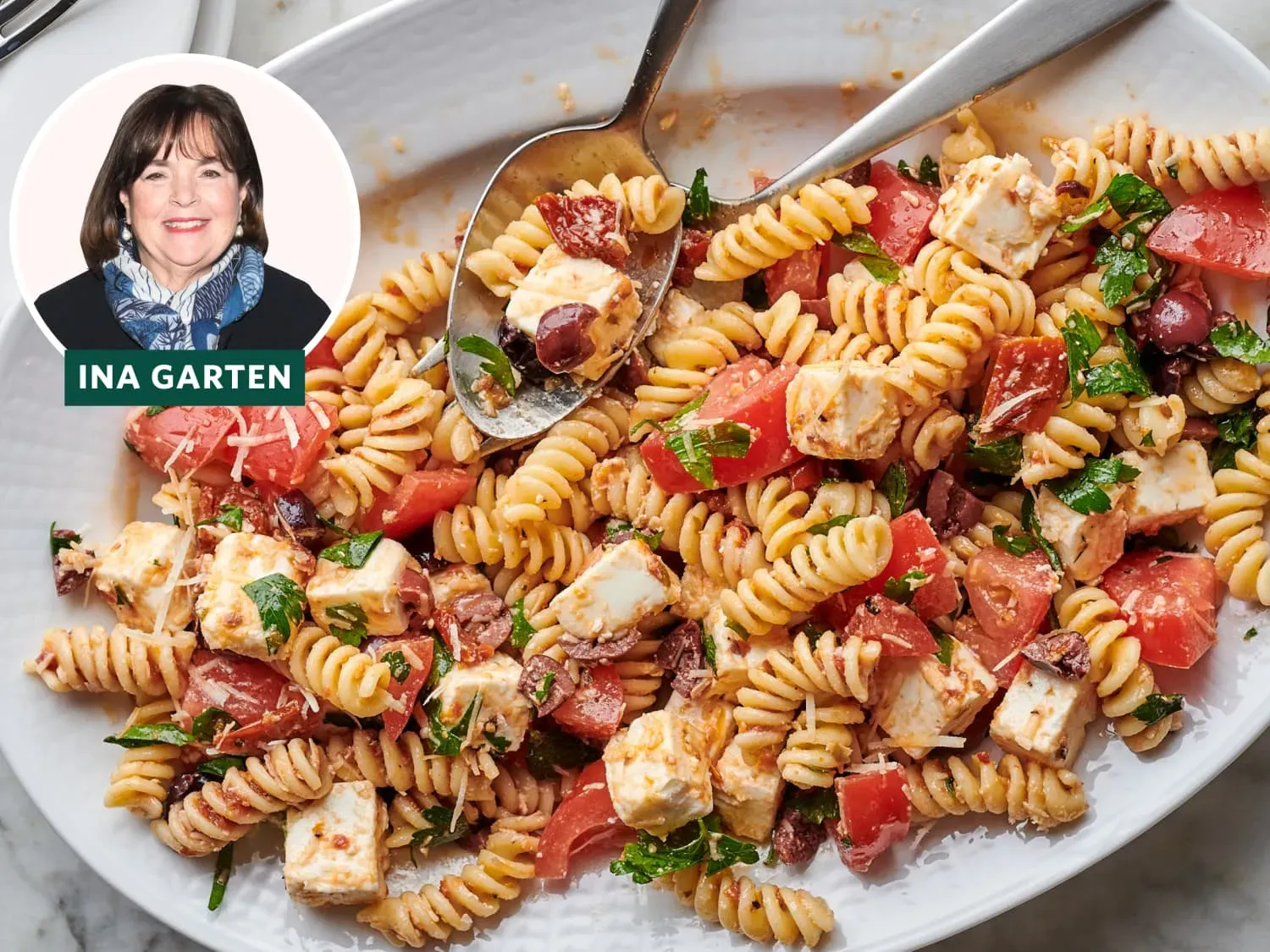 The Verdict: How Greek Parents Reacted to Ina Garten's Greek Pasta Salad