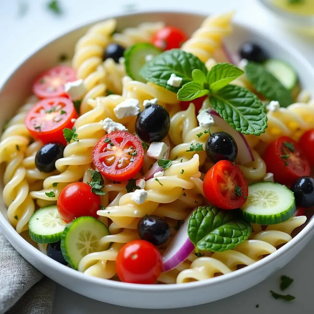 Tips and Tricks for a Perfect Mediterranean Pasta Salad with Mint