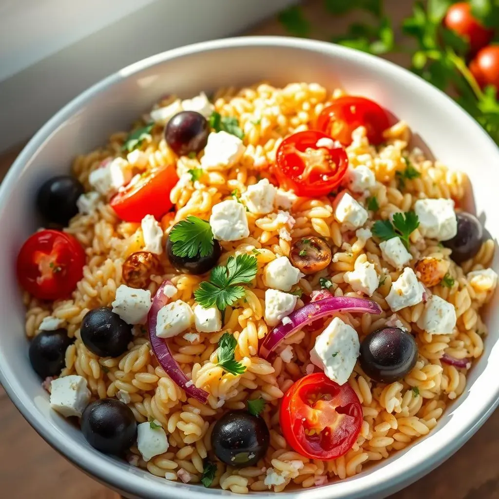 Tips and Tricks for the Best Mediterranean Orzo Salad with Parsley