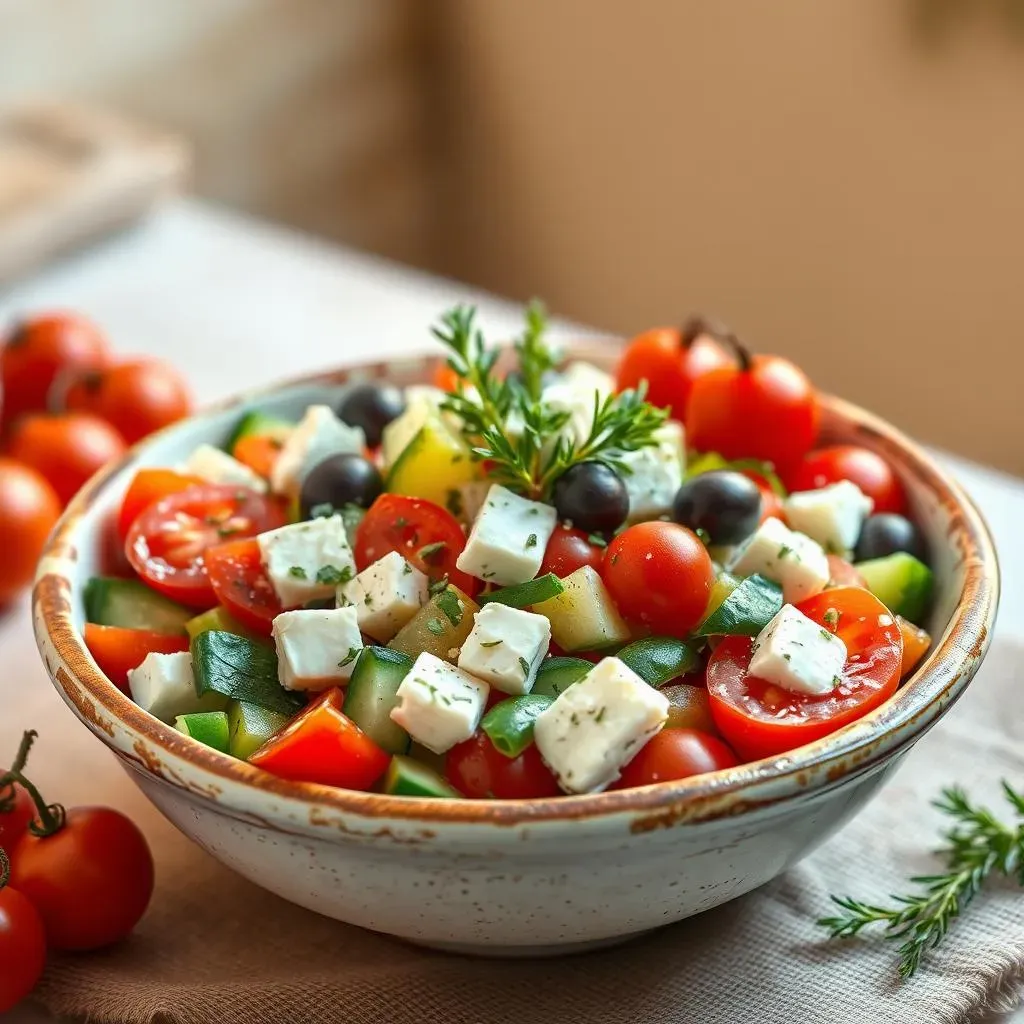 Tips and Tricks for the Perfect Mediterranean Greek Salad with Tomatoes