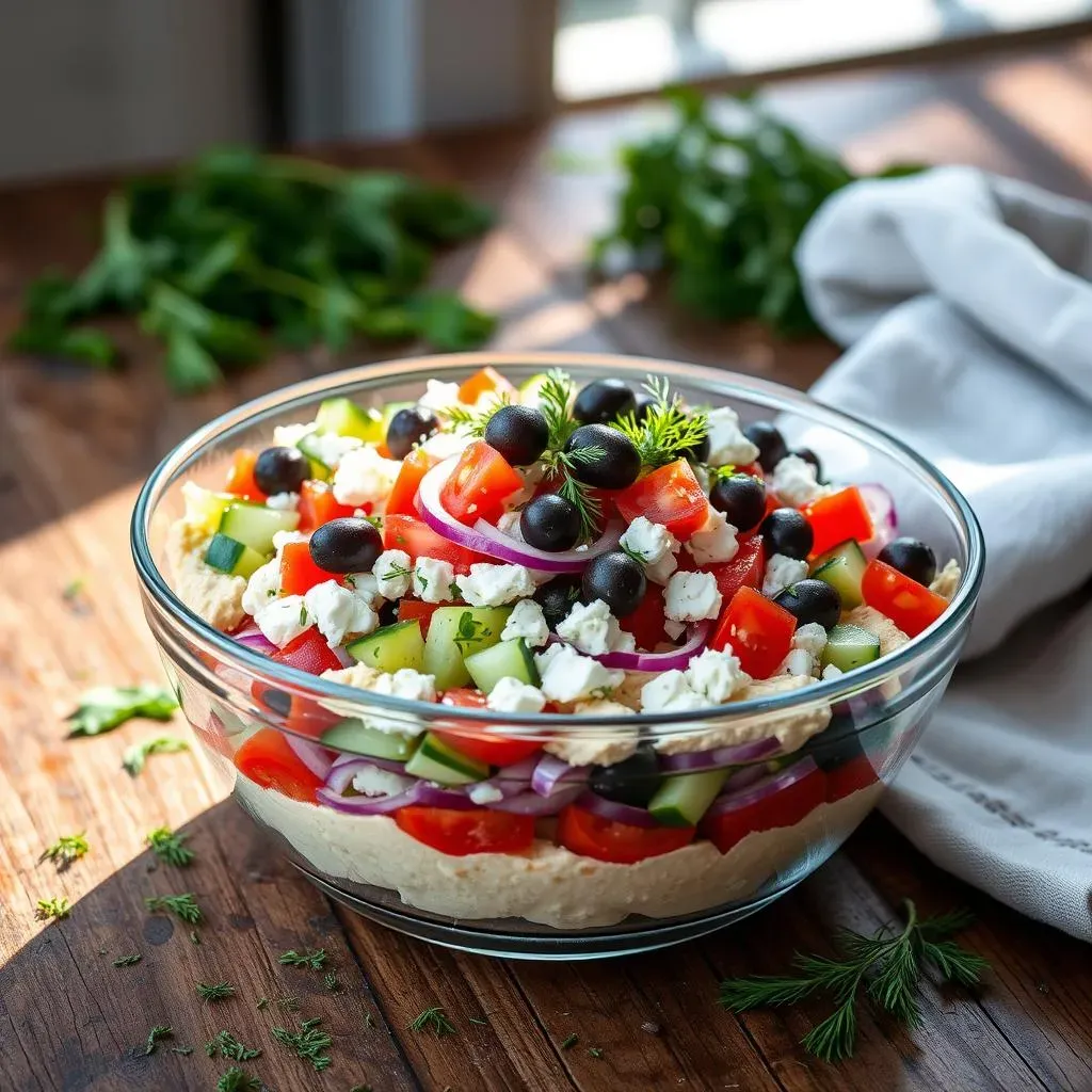 Tips for the Best 7 Layer Greek Salad Dip