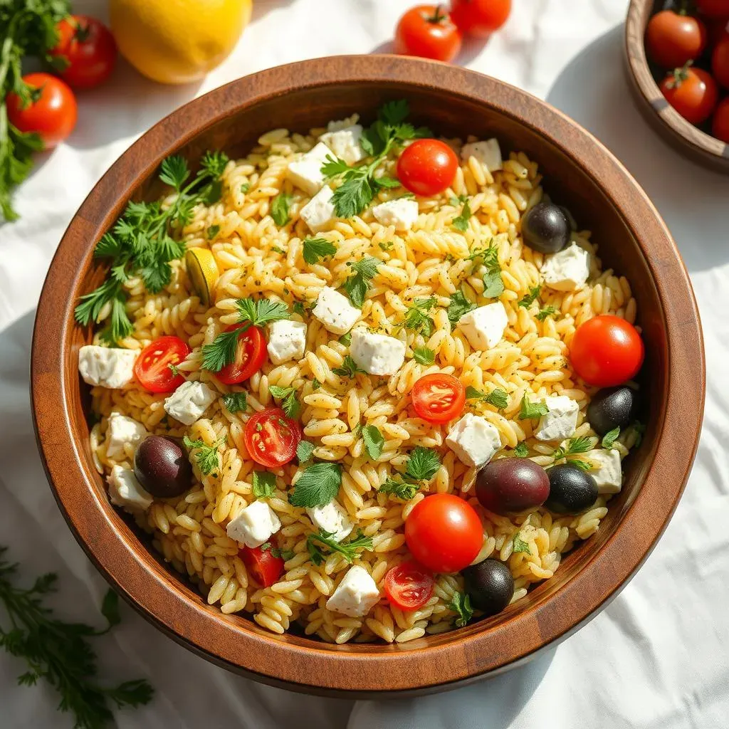 Tips for the Best Mediterranean Orzo Salad