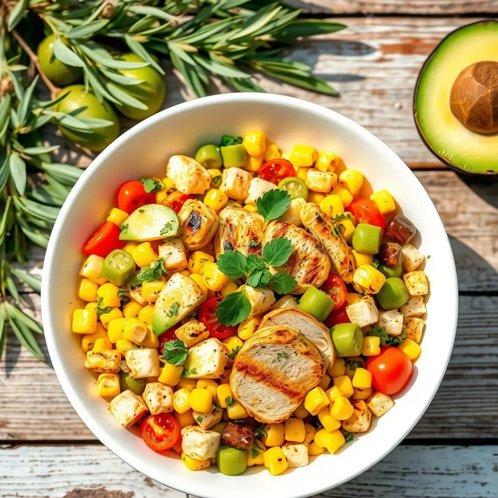 Tips & Tricks for the Perfect Mediterranean Chicken Corn Avocado Salad
