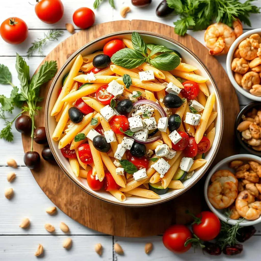 Tips, Variations, and Nutritional Notes for Greek Pasta Salad Penne