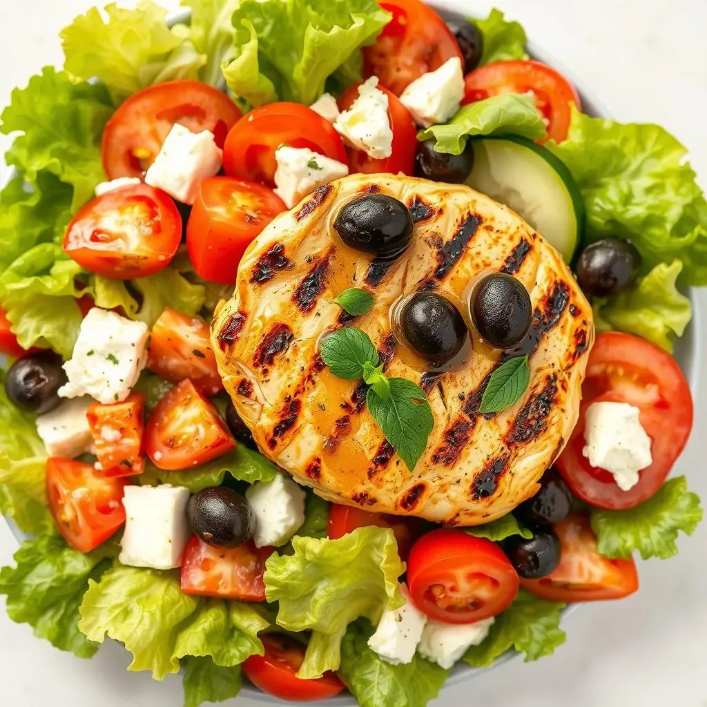 Unpacking the Calories in a Mediterranean Salad with Grilled Chicken