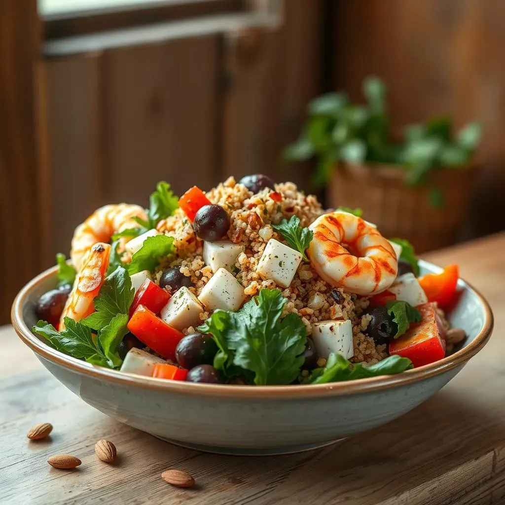 Variations and Creative Twists on Mediterranean Greek Salad with Shrimp