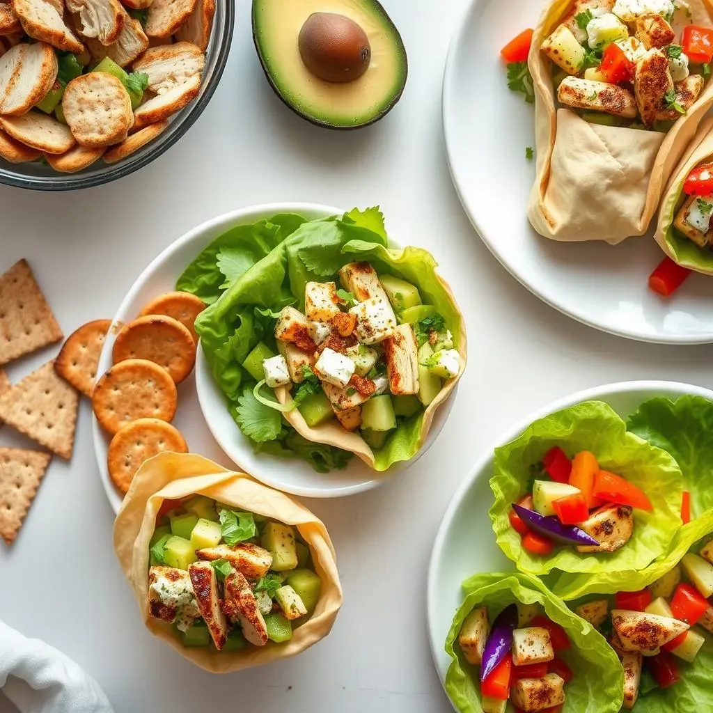 Variations and Serving Suggestions for Greek Chicken Avocado Salad