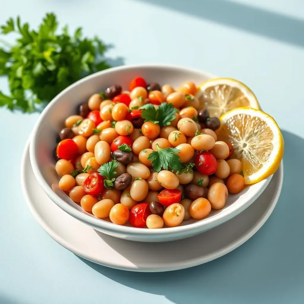 Variations and Serving Suggestions for your Mediterranean Bean Salad with Parsley