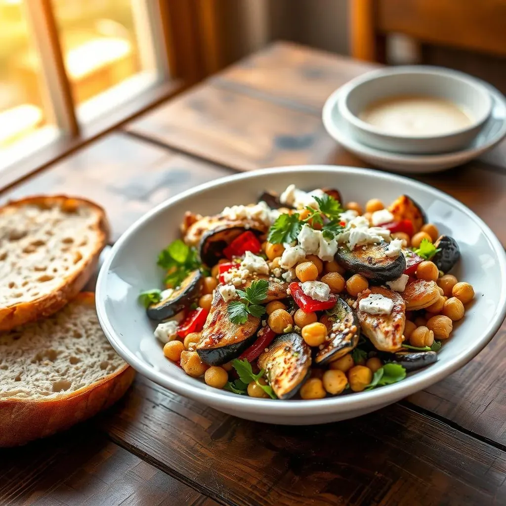 Variations and Serving Suggestions for your Mediterranean Chicken Salad with Eggplant