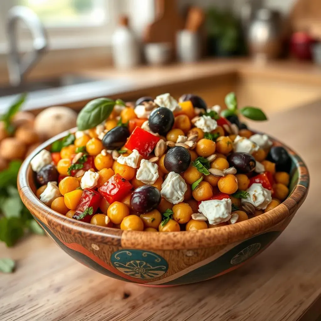 Variations and Serving Suggestions for Your Mediterranean Chickpea Salad with Roasted Vegetables