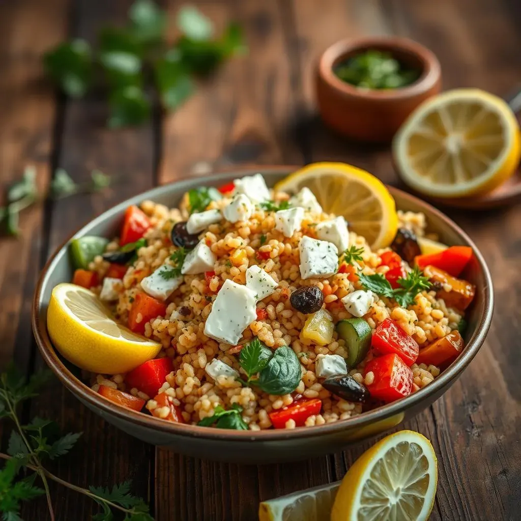 Variations on a Theme: Creative Mediterranean Couscous Salad with Feta Recipes