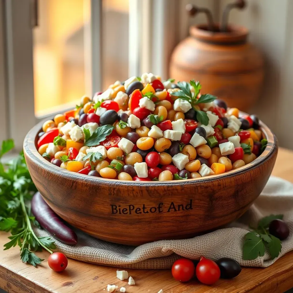 Variations on a Theme:  Mediterranean Bean Salad Remixes