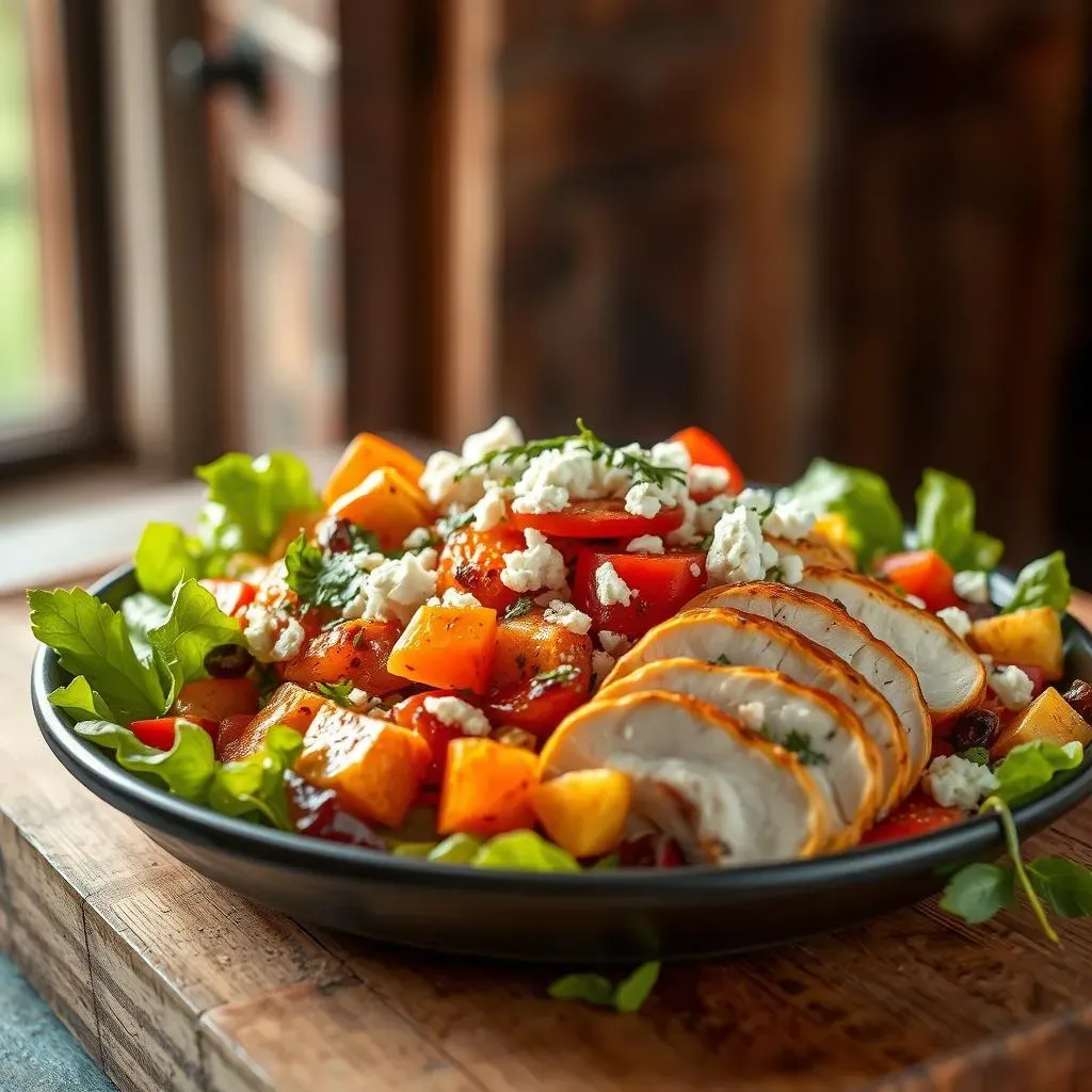 Variations on the Mediterranean Chicken Salad Theme