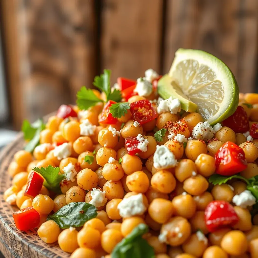 Variations on the Mediterranean Chickpea Salad with Avocado Theme