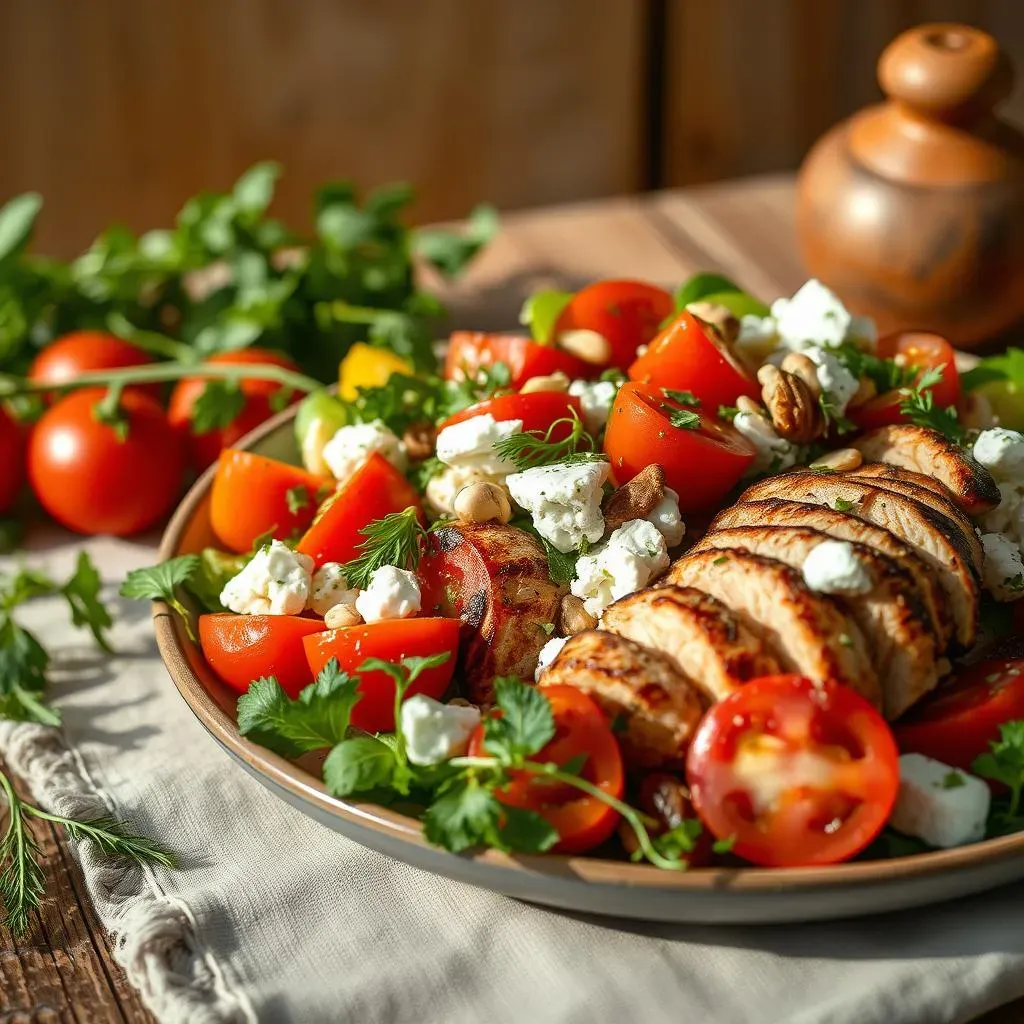 Variations on the Mediterranean Greek Salad with Tomatoes Theme