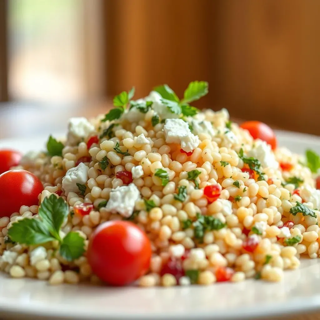 What is Pearl Couscous and Why It's Awesome in Mediterranean Couscous Salad?