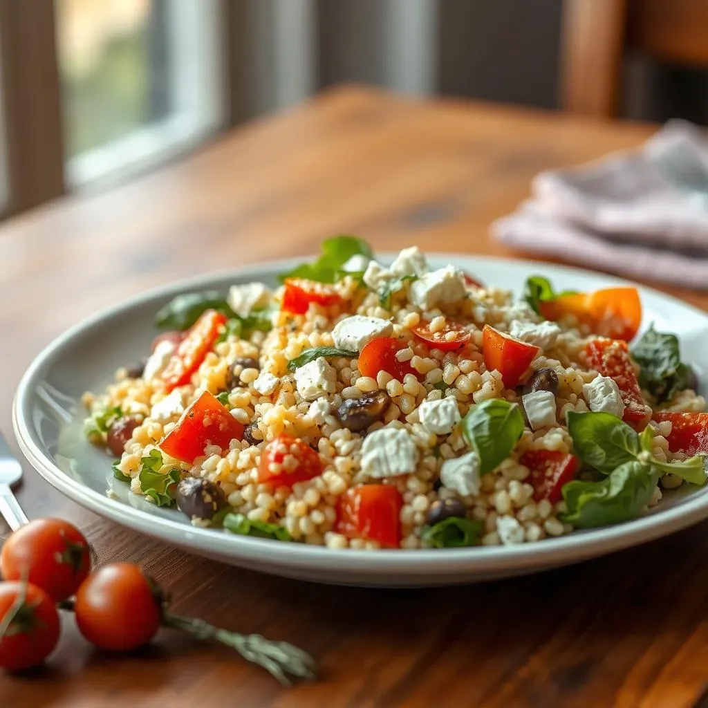 What is Pearl Couscous and Why Use It in this Mediterranean Salad Recipe?