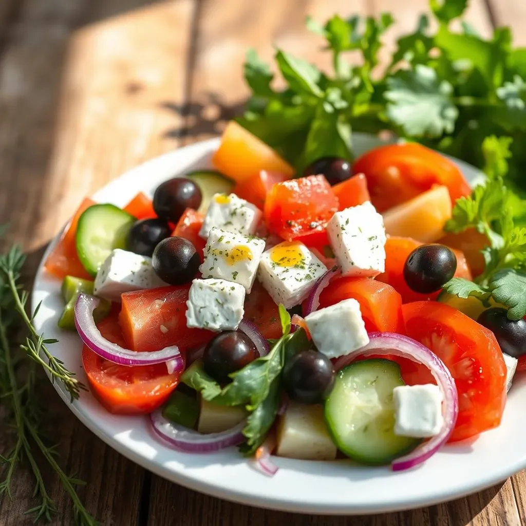 What Makes a Greek Mediterranean Salad?