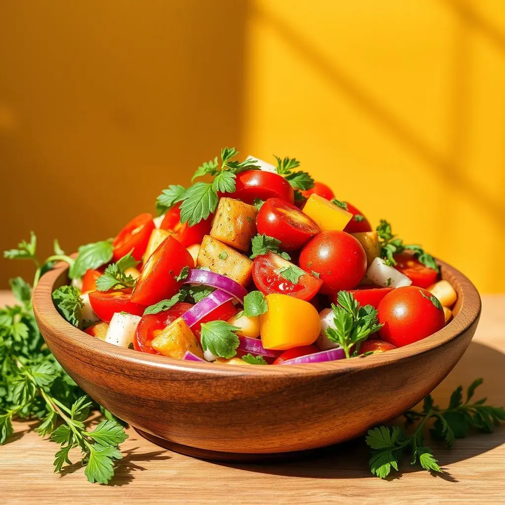 What Makes a Salad Mediterranean?