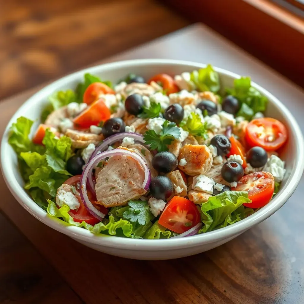 What Makes Barnaby's Chicken Mediterranean Salad So Good?