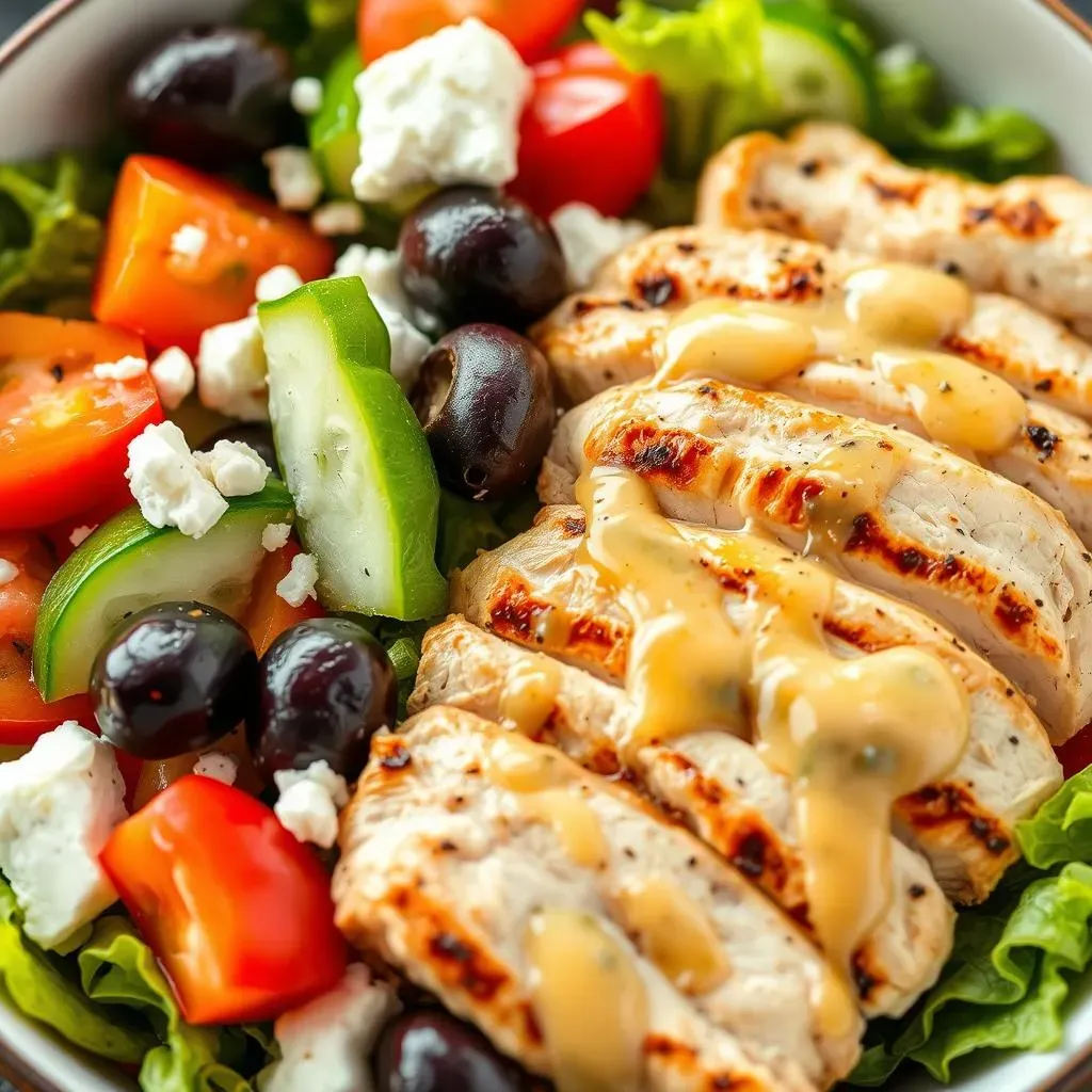 What Makes Luna Grill's Mediterranean Chicken Salad Special?