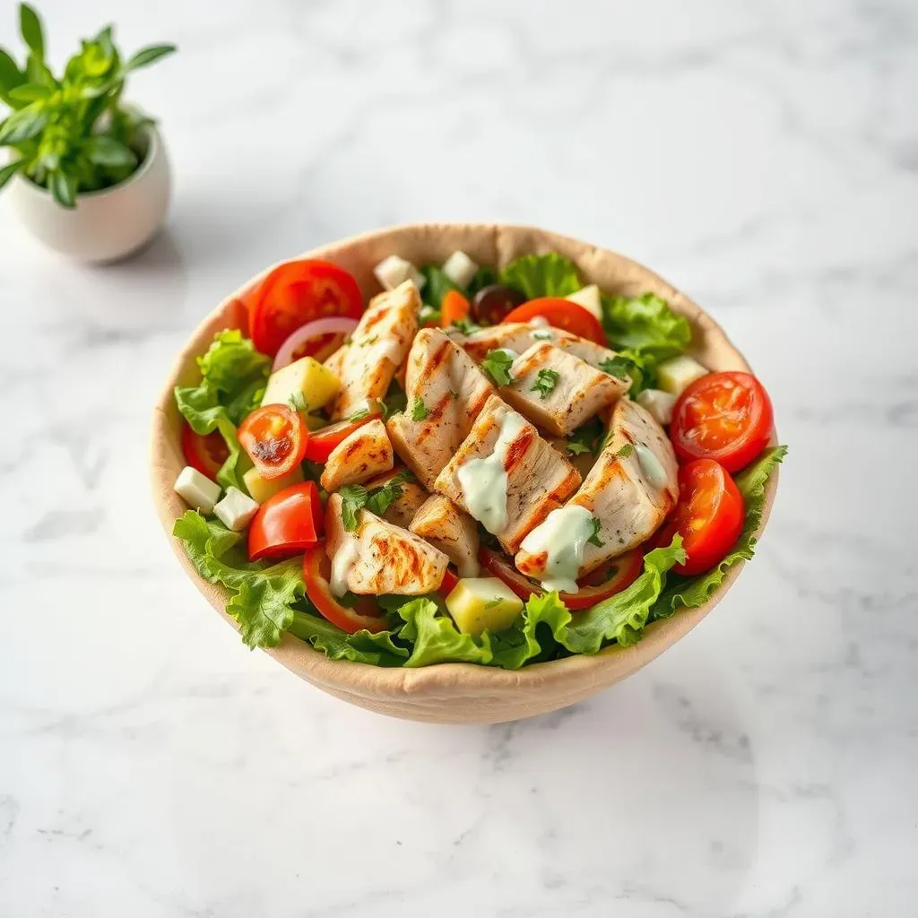 What Makes Pita Jungle's Mediterranean Chicken Salad So Popular?