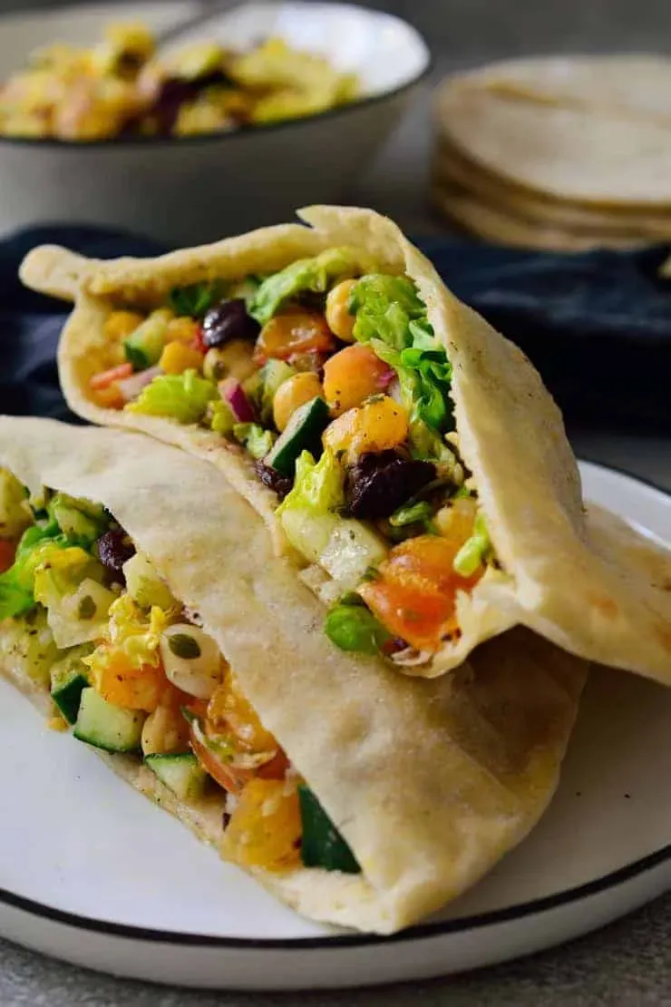 Whipping Up the Zesty Chickpea Base
