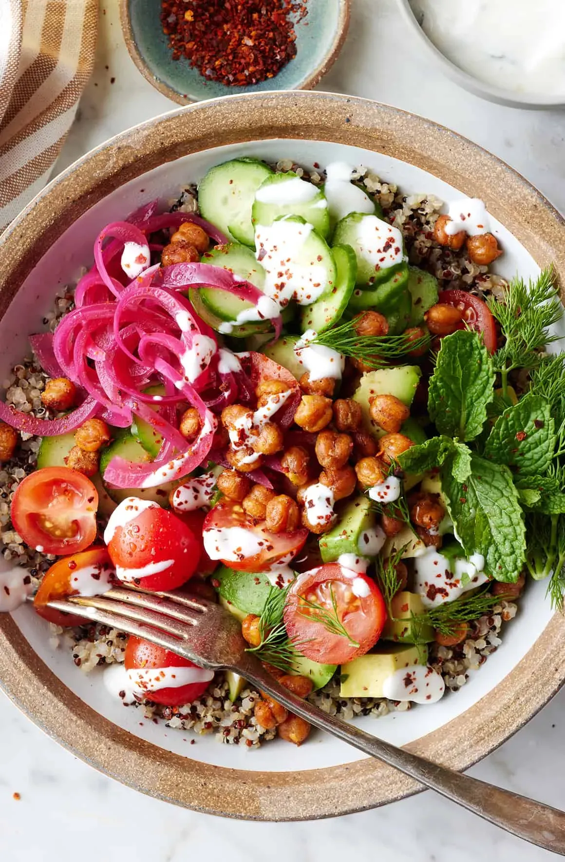 Why a Great Mediterranean Quinoa Bowl Dressing Matters