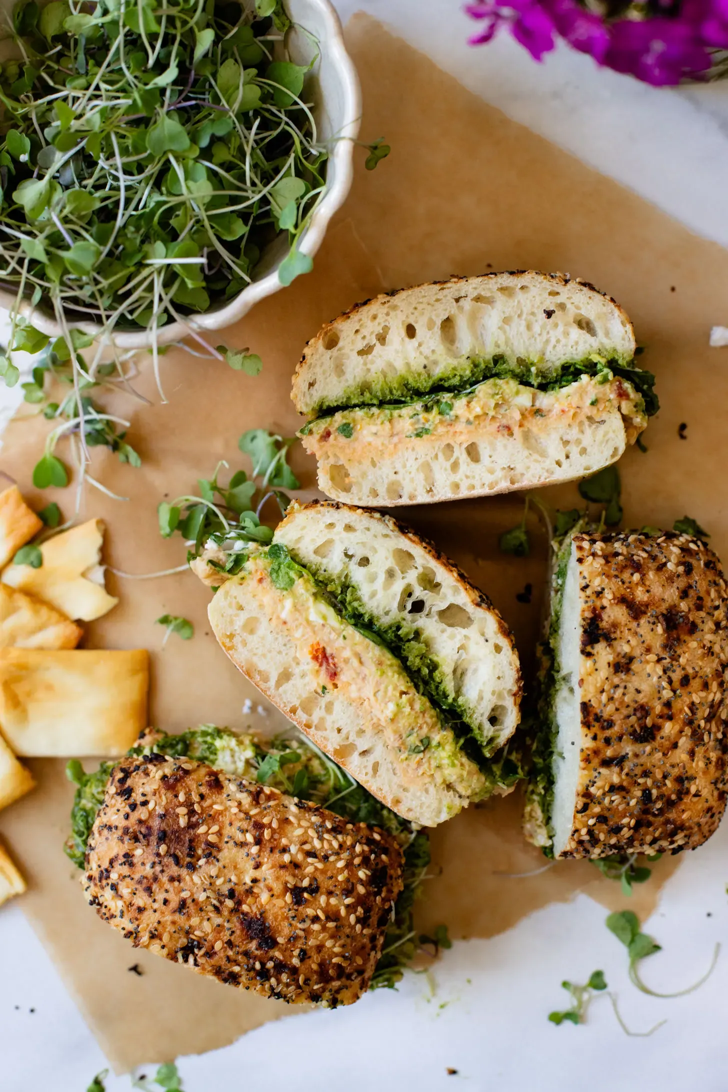 Why a Mediterranean Chickpea Salad Sandwich?