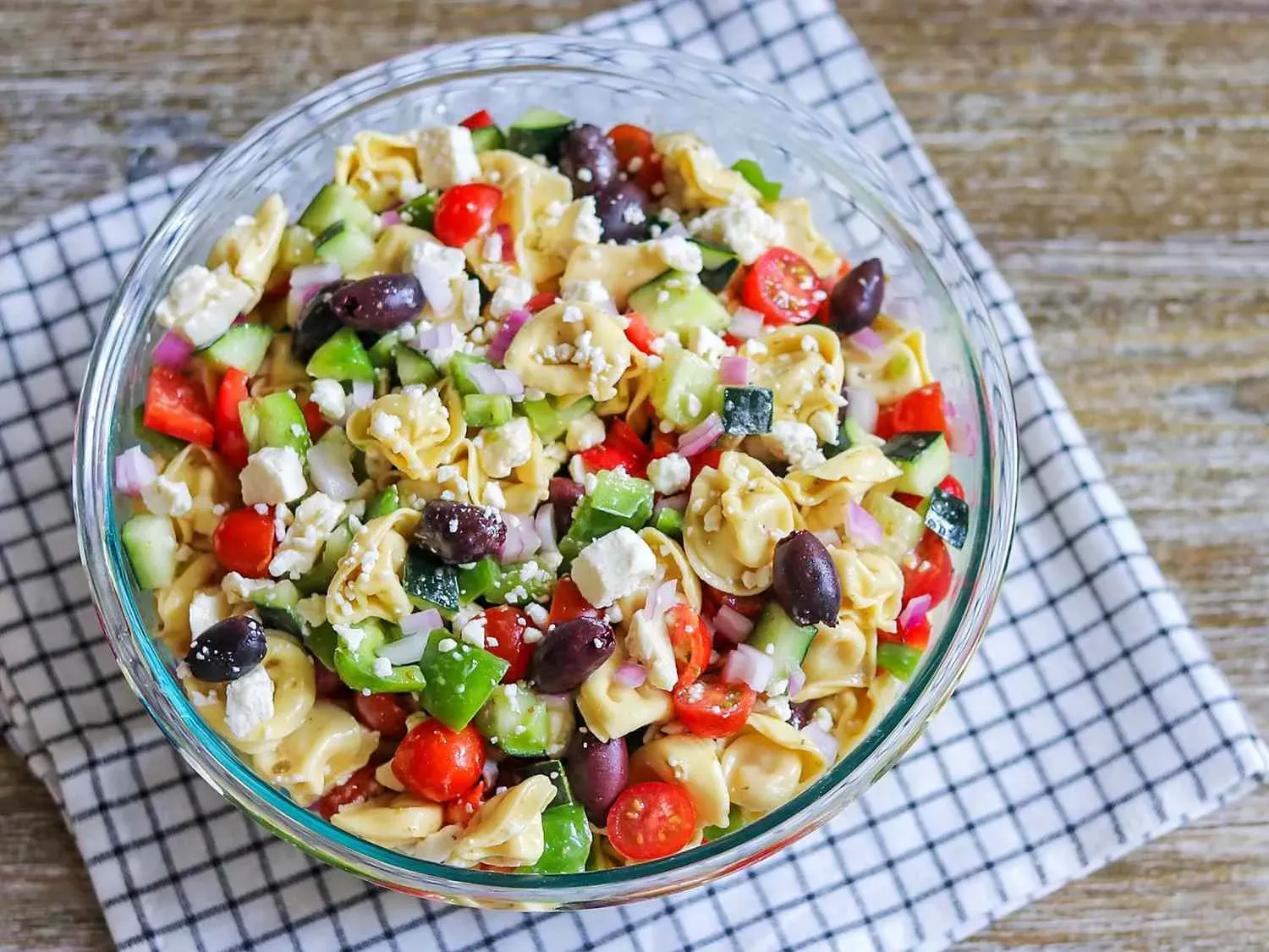 Why Greek Pasta Salad with Tortellini is Your Summer GoTo