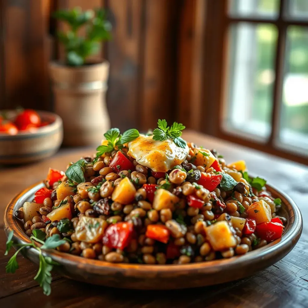 Why I'm Hooked on This Mediterranean Lentil Salad with Roasted Vegetables