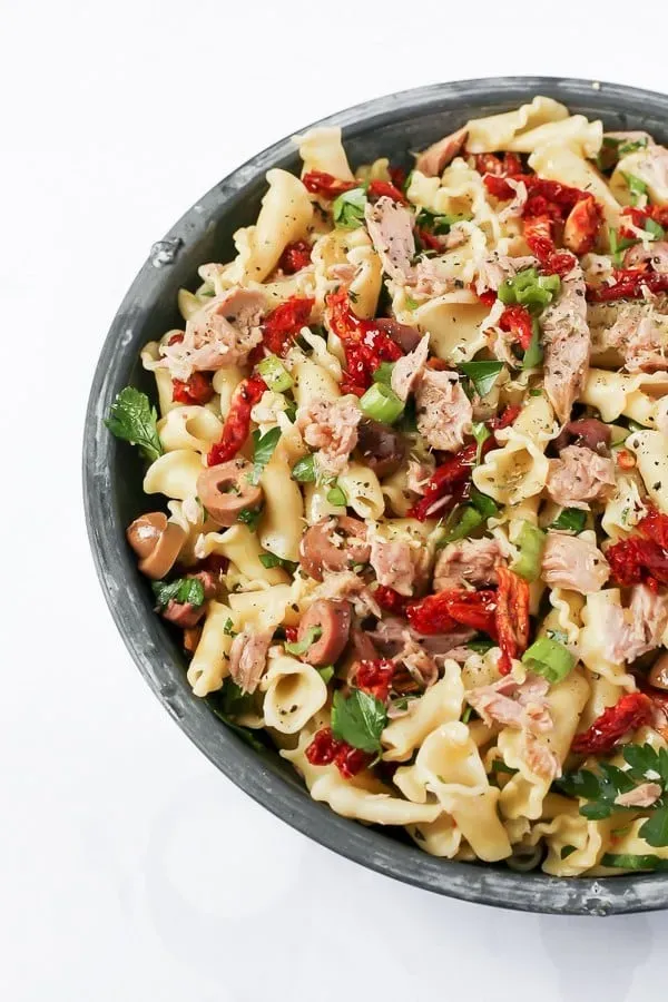 Why Make Mediterranean Tuna Pasta Salad?