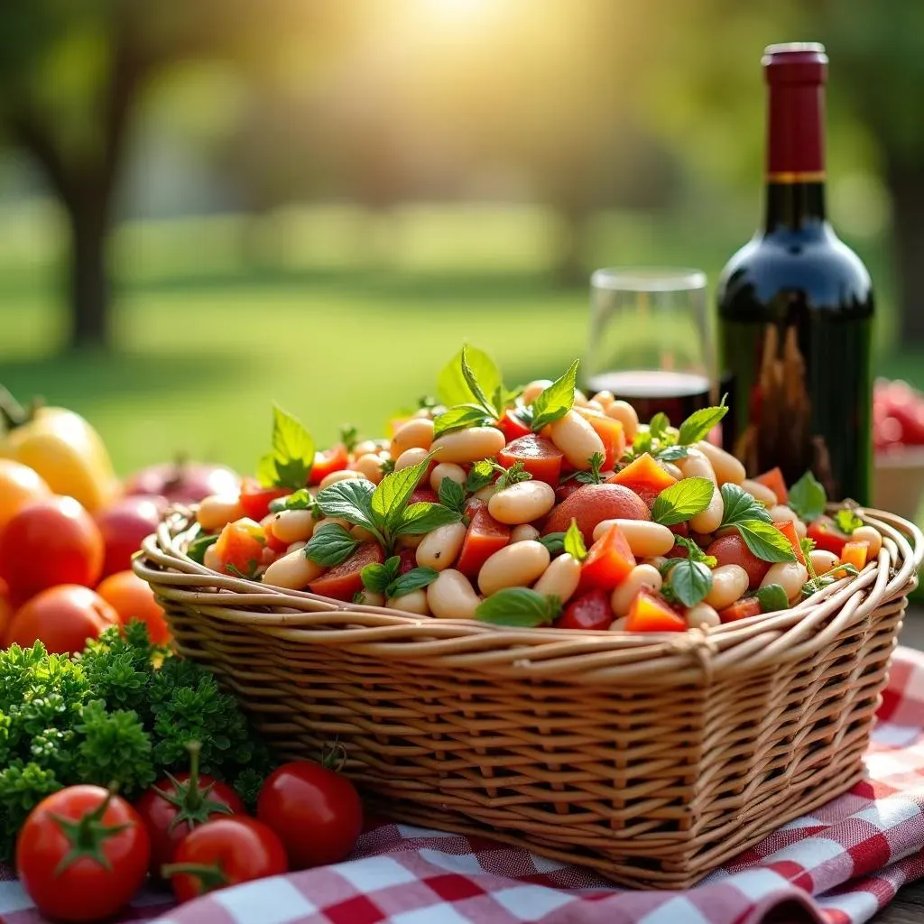 Why Mediterranean Bean Salad is Perfect for Picnics