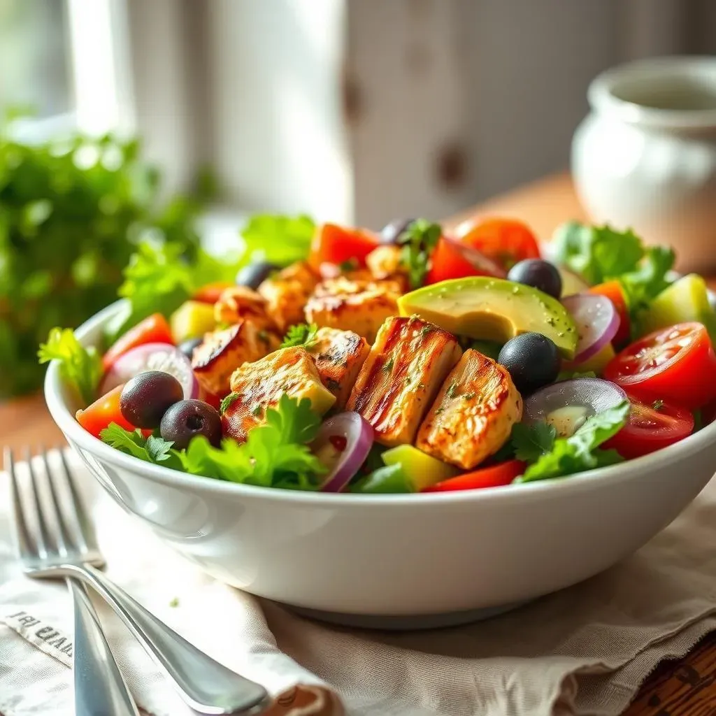 Why Mediterranean Chicken Avocado Salad is the Perfect Meal