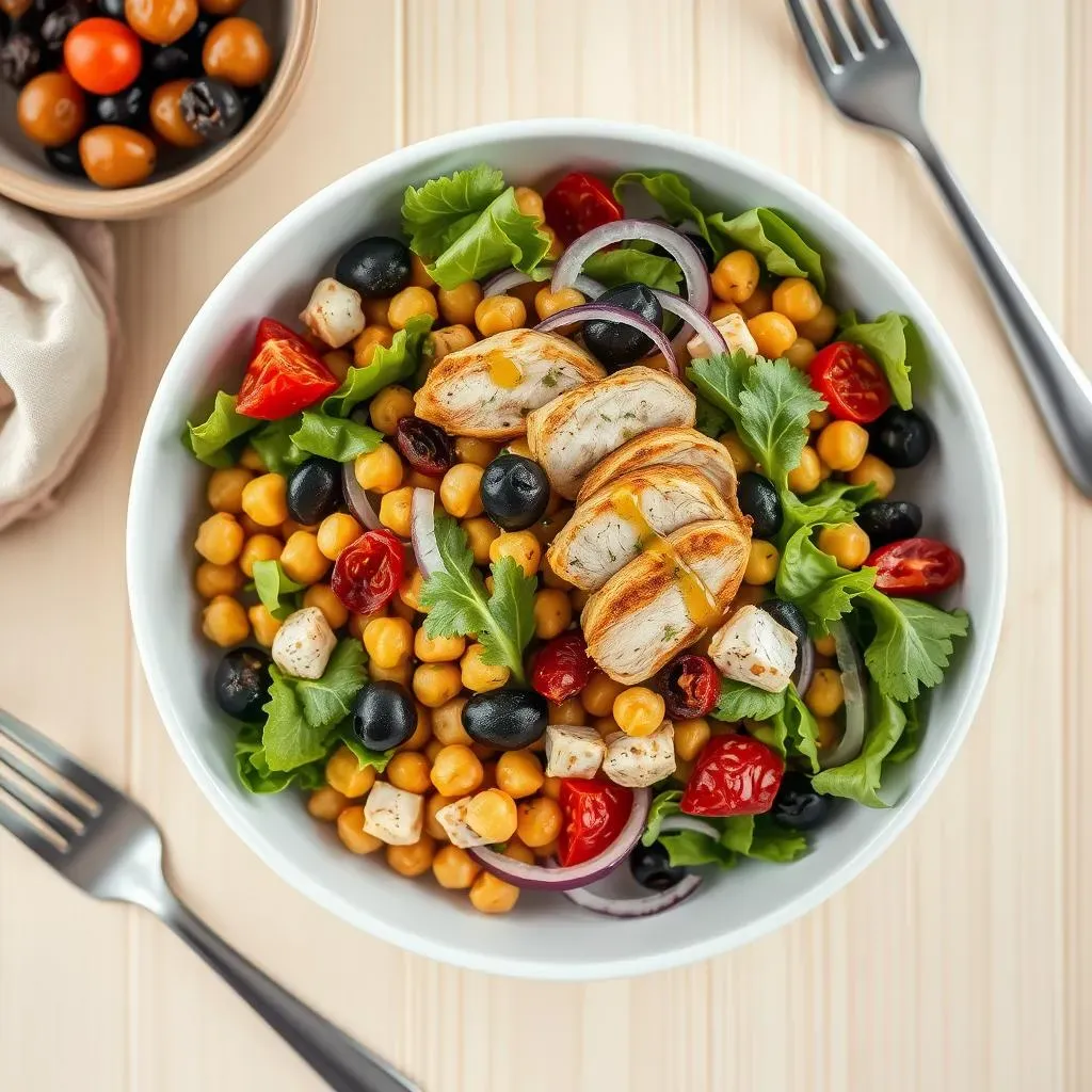 Why Mediterranean Chicken Chickpea Salad is Your New GoTo Lunch