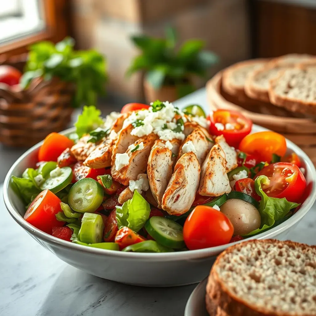 Why Mediterranean Chicken Salad Aids Weight Loss