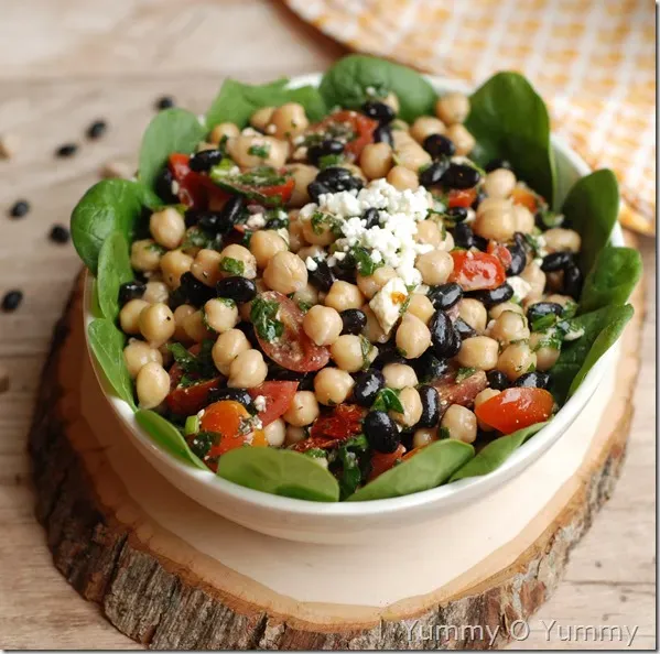 Why Mediterranean Chickpea and Black Bean Salad is a CrowdPleaser