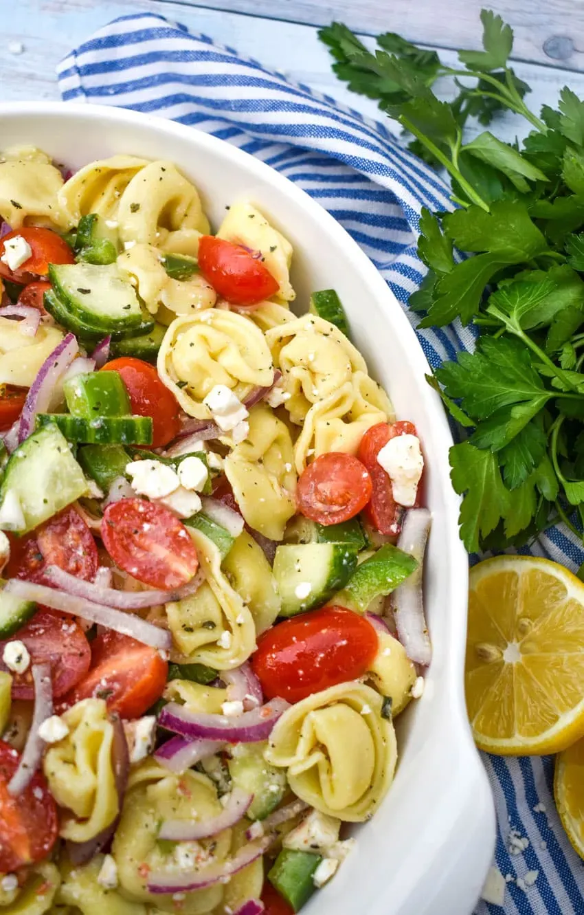 Why Mediterranean Tortellini Pasta Salad?